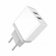 Adaptor priza cu 2 porturi USB foto