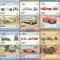 NANUMEA -TUVALU, AUTOMOBILE - SERIE COMPLETĂ MNH