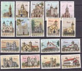 Angola 1963 biserici MI 493-510 MNH