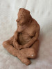 Sculptura in ceramica lut semnata HG, nud de femeie, Nuduri, Europa