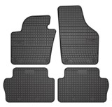 Covorase Cauciuc Seat Alhambra II (2010-2020) MTX - Protectie Podea, Margini Ridicate, Antiderapante, Negre