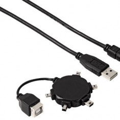 Adaptor Hama 39733 Multi Mini-USB (Negru)
