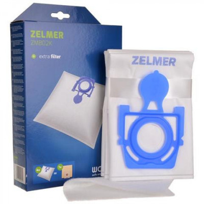 Sac de praf sintetic pentru 4pcs Zelmer Cobra Meteor 2 Elf 2 Odyssey Explorer aspiratoare foto