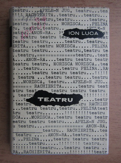 Ion Luca - Teatru (1963, editie cartonata)