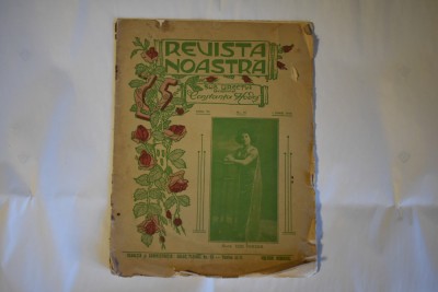 Revista noastra - nr. 14 1915 Constanta Hodos foto