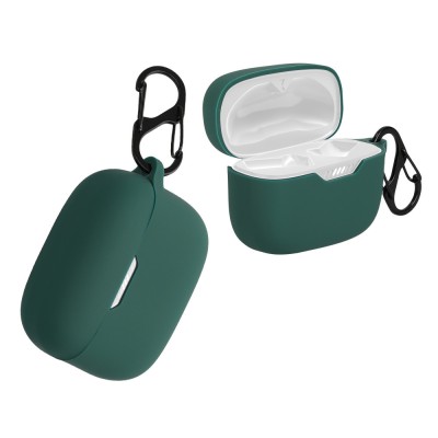 Husa pentru casti JBL 230NC TWS, Kwmobile, Verde, Silicon, 57412.80 foto