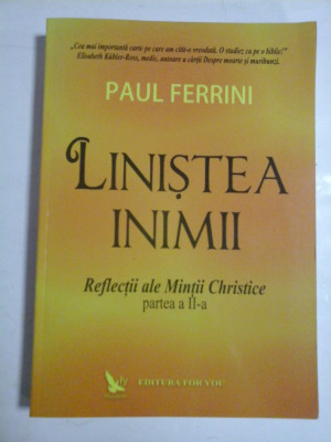 LINISTEA INIMII - PAUL FERRINI foto