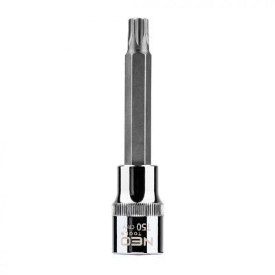 Tubulara cu Bit Torx lung 1/2&amp;quot;,T50 X 100 mm NEO TOOLS 08-766 HardWork ToolsRange foto
