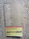 Sport și cultură - Victor Bănciulescu