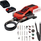 Einhell TE-MT 18/34 Li PXC + Starter Kit - Masina de polizat si gravat + Set 1 acumulator si incarcator Li-Ion 18 V 2.5 Ah