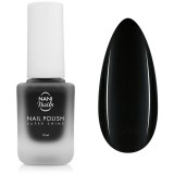 NaniNails NANI Super Shine lac de unghii cu rezistenta indelungata culoare Black Velvet 10 ml