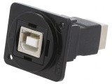 Adaptor USB B Soclu USB 2.0 Metal