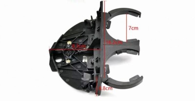 Suport pahare dublu retractabil consola spate BMW E39 51168184520 foto
