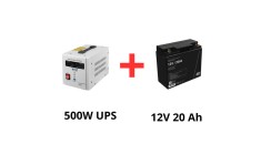 Volt Polska Alimentare ne&amp;icirc;ntreruptibilă pentru pompe de circulație 500W + Green Cell acumulator 20Ah foto