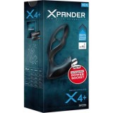 Stimulator Prostata Joydivision XPANDER X4+ M Negru Silicon Reincarcabil USB, 5 Vibratii, Punct G si Perineu