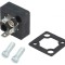 Conector Valvă Soclu Format C 9.4mm Tată 4 PIN 300V