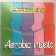 Electric Cord Aerobic Music 1987 disc vinyl lp muzica disco synth pop funk VG++