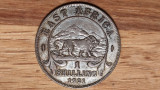 Cumpara ieftin Africa de Est - moneda istorica argint - 1 shilling 1921 - George V - stare buna