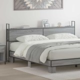 Cumpara ieftin Tăblie de depozitare sonoma gri 200 cm Lemn compozit