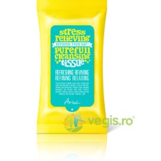 Servetele de Curatare a Tenului Stress Relieving Purefull 15buc