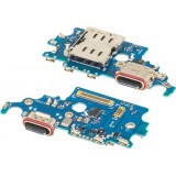 Placa cu Conector Incarcare - Microfon - Modul Cititor SIM Samsung Galaxy S21 5G G991