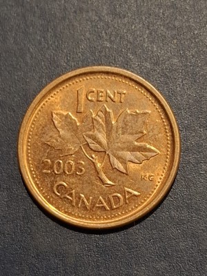 1 cent 2003 canada foto