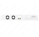 Geam Camera Huawei P10 Plus Alb Original, Sticla Protectie Obiectiv
