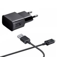 Incarcator microUSB HTC One V 2000mAh In Blister Negru foto