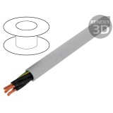 Cablu Electric Neecranat 5G0.5mm&sup2; Gri 300/500V
