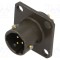 Conector circular soclu tată AMPHENOL PT/451 3 pini 7,5A 600V drept