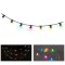 SIR ILUMINAT FESTIV 10M IP44 CU 20 BECURI LED COLORATE