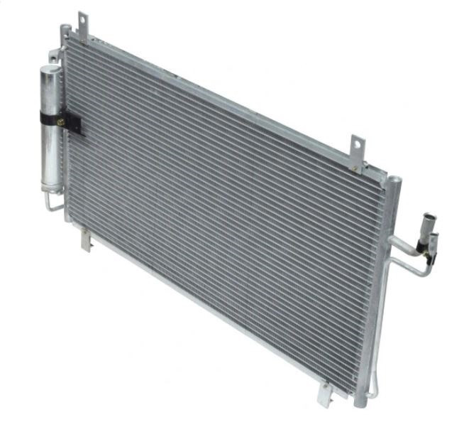 Condensator climatizare Infiniti G35, 03.2002-10.2008, motor 3.5 V6, 195kw/222 kw benzina, cutie manuala, full aluminiu brazat, 730(690)x390(365)x16