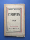 Ilarie Voronca -Interviul 1944, semnata olograf