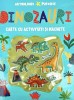 Dinozauri. Abtibilduri Pufoase. Carte Cu Activitati Si Machete, - Editura Flamingo
