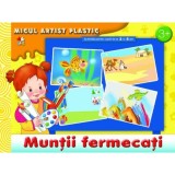 Munții fermecați. Activități 3-5 ani. Micul artist plastic