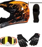 Cumpara ieftin Set casca moto-atv-trotineta-enduro+Ochelari+Manusi+Cagula ,marimi disponibile S,M ,L,XL