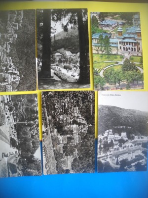 HOPCT LOT NR 86 SLANIC MOLDOVA -JUD - BACAU -6 CARTI POSTALE-RPR-CIRCULATE foto
