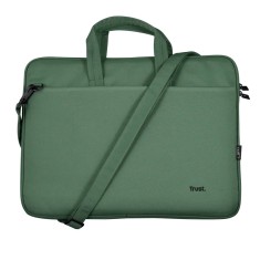 Geanta laptopuri Trust Bologna Eco 16", verde