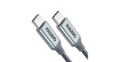 Choetech XCC-1002-GY 100W USB tip C &icirc;mpletitură cu curea rezistentă la &icirc;ncărcare rapidă a datelor și a cablului de &icirc;ncărcare
