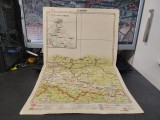 Sighet, Sighetul Marmației, Ocna Șugatag, Cavnic, Borșa, Moisei, Poienile de sub munte, Vișeu, hartă color, scara 1:300.000, M.D. Moldoveanu, c. 1928