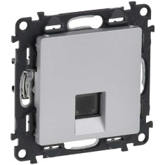 Priza RJ11 conectare rapida Legrand Valena Life aluminiu 753338