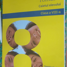 LIMBA SI LITERATURA ROMANA CLASA A VIII A CAIETUL ELEVULUI ROMAN EDIT ART KLETT