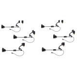 Set Swinger 6 Buc FL MKM-3 Cu conector Rapid Black Color JY-SW-15TSB-6 + Cofret