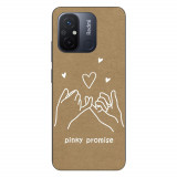 Husa compatibila cu Xiaomi Redmi 12C Silicon Gel Tpu Model BFF Pinky Promise