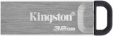 Stick USB KINGSTON DataTraveler KYSON 32GB, USB 3.2 Gen 1 (Argintiu)
