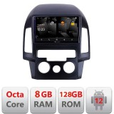 Navigatie Hyundai i30 2009-2012 cu Android 12, QLED 2K, 8GB RAM, 128GB