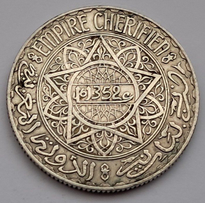 Maroc, 10 Francs 1933