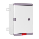 Cumpara ieftin Cutie distributie IP67 din ABS gri, usa mata, placa metalica, 200x300x130 mm PD203013