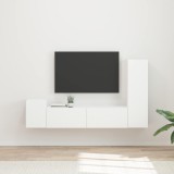 Cumpara ieftin Set comoda TV 4 buc. 30 x 31 x 100 cm Alb