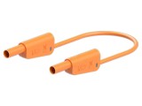Cablu măsurare 19A mufă banană 4mm 1mm2
